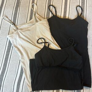 Vanity Essentials Black and White Camisole